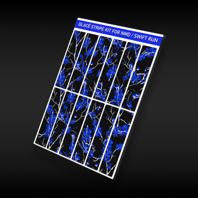 Black/Blue Sakura Stripes for NMD