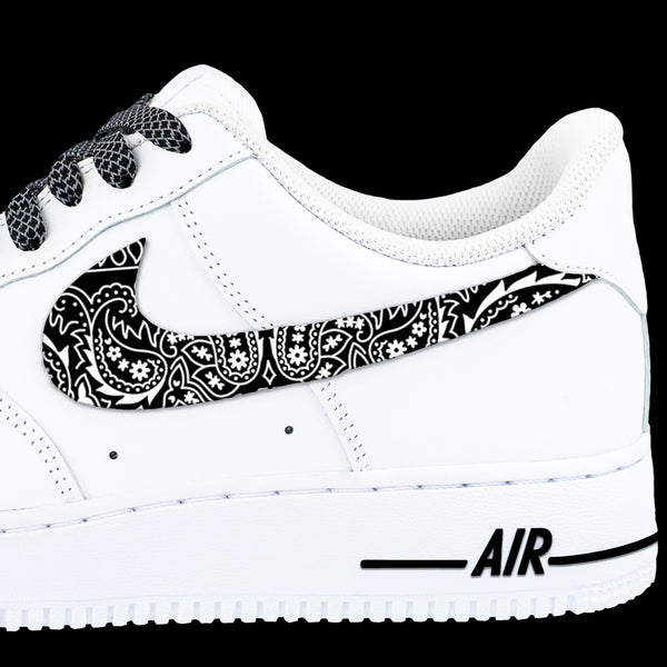 air force 1 bandana black