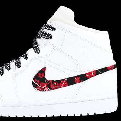 Black Cherry Blossom Air Jordan 1 Check Wrap