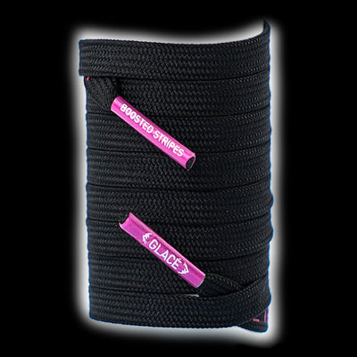 Limited Edition - Black Breast Cancer Awareness Laces