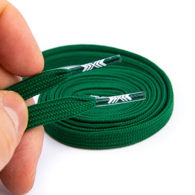 Green Flat Laces