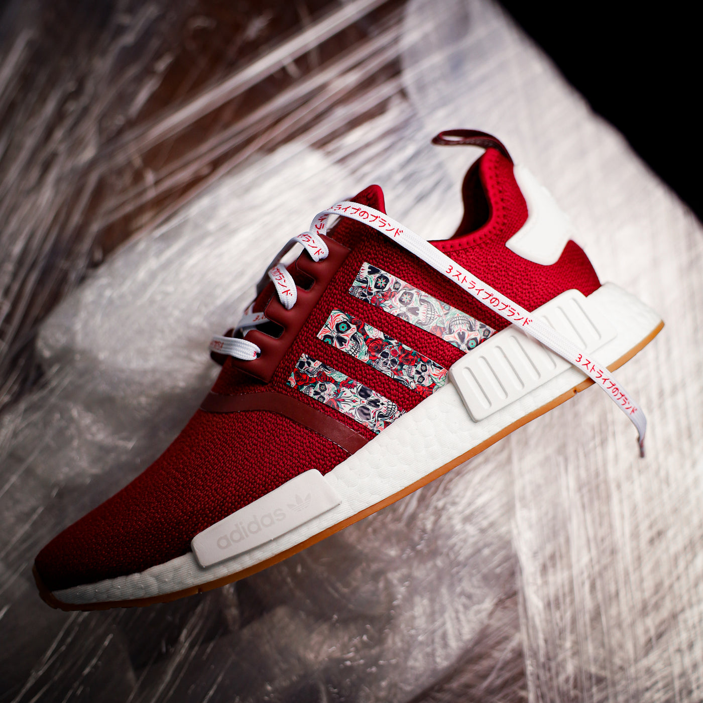 Red Day of the Dead Stripes for NMD
