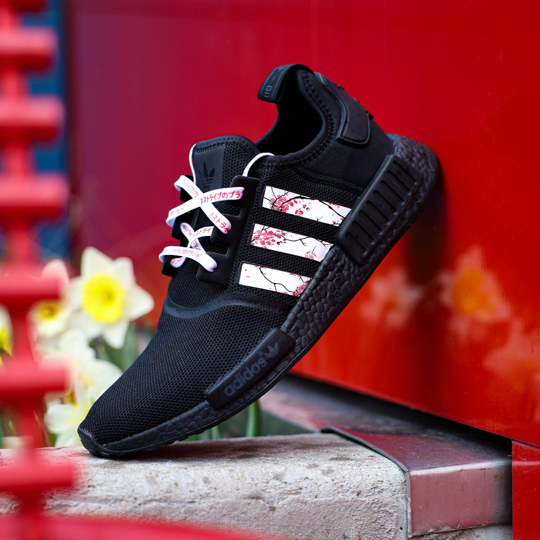 adidas gazelle silver green womens Yin & Yang Cherry Blossom NMD/POD Stripe Decals – GLACÉ Inc