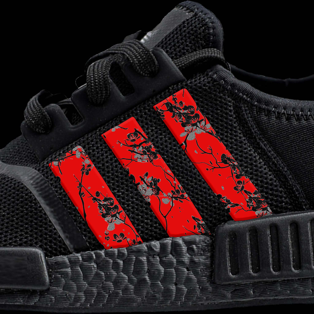 adidas nmd r1 core black shock red