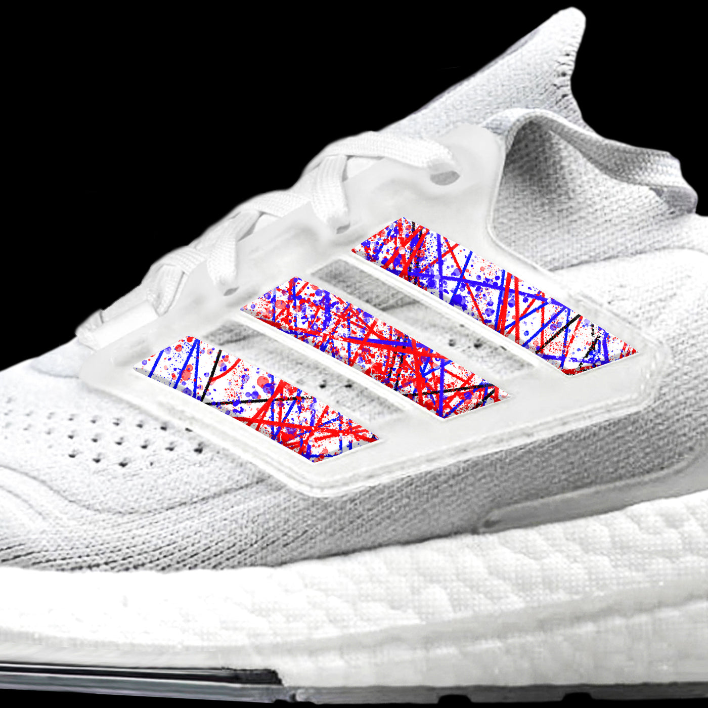 Paint Splatter Stripes | Ultra Boost 21 and Ultra Boost 22 Cage Decal GLAC Inc. Paint Splatter Stripes | Ultra Boost 21 and Ultra Boost 22 Cage Decal GLAC Inc.
