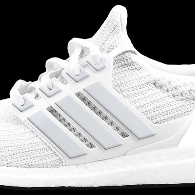 White 3M Reflective Stripes for Ultra Boost