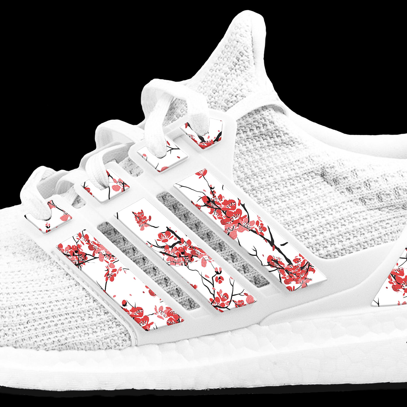 Yin & Yang Cherry Blossom Stripes for Ultra Boost