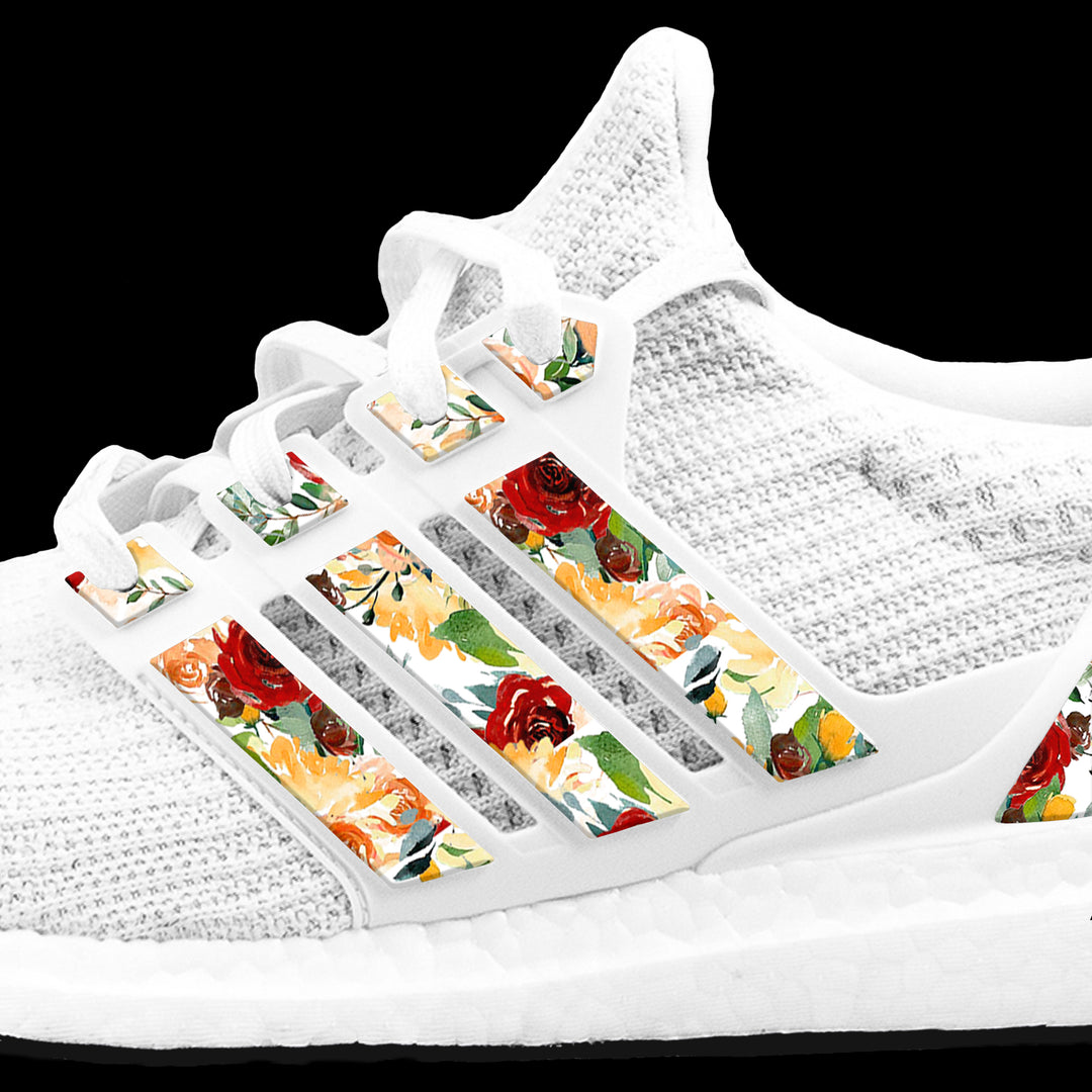 Tuscan Floral Ultra Boost Cage Stripe Decals GLACE Inc