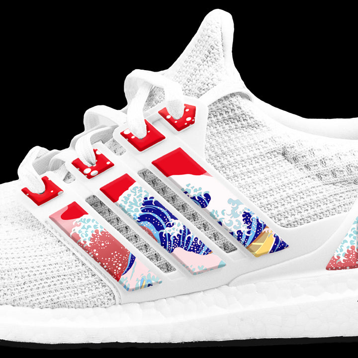 adidas gazelle silver green womens Black Ultra Boost 20 Cage Decals – GLACÉ Inc
