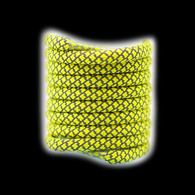 Yellow 3M Reflective Round Laces