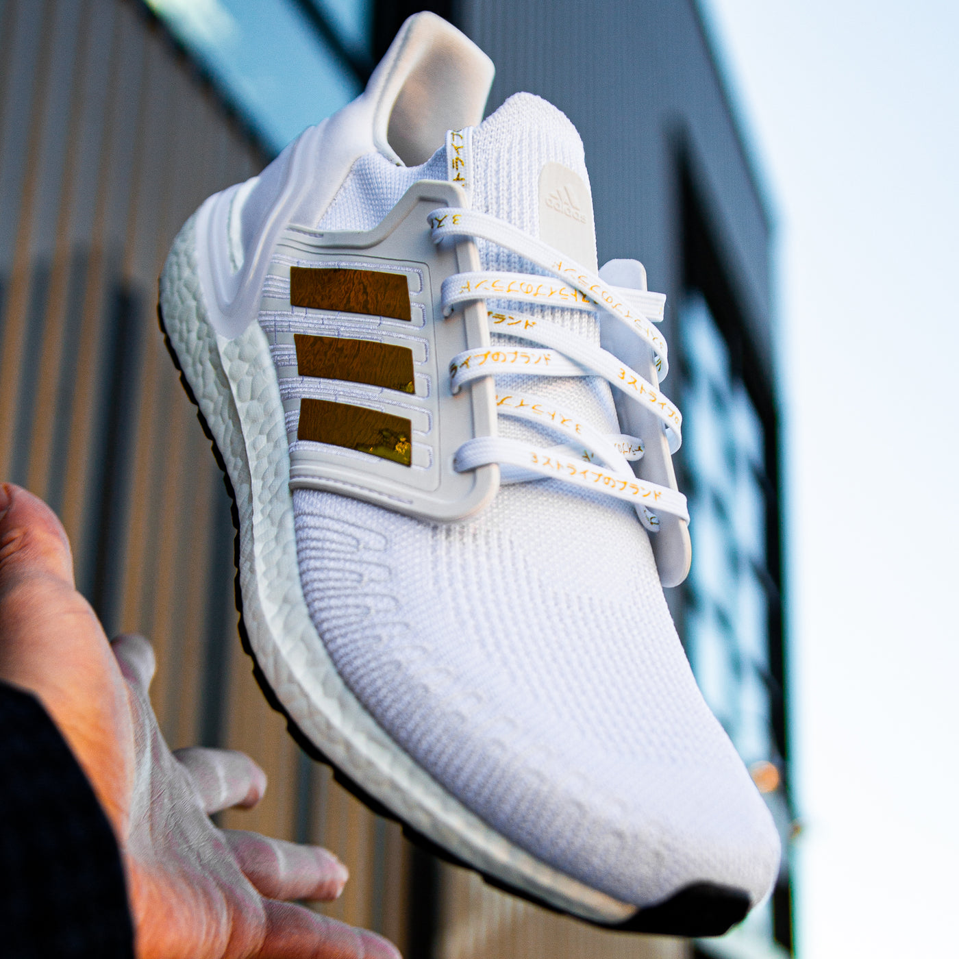 Gold Chrome Stripes for Ultra Boost 20