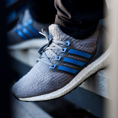 Ice Blue Color Shift Stripes for Ultra Boost