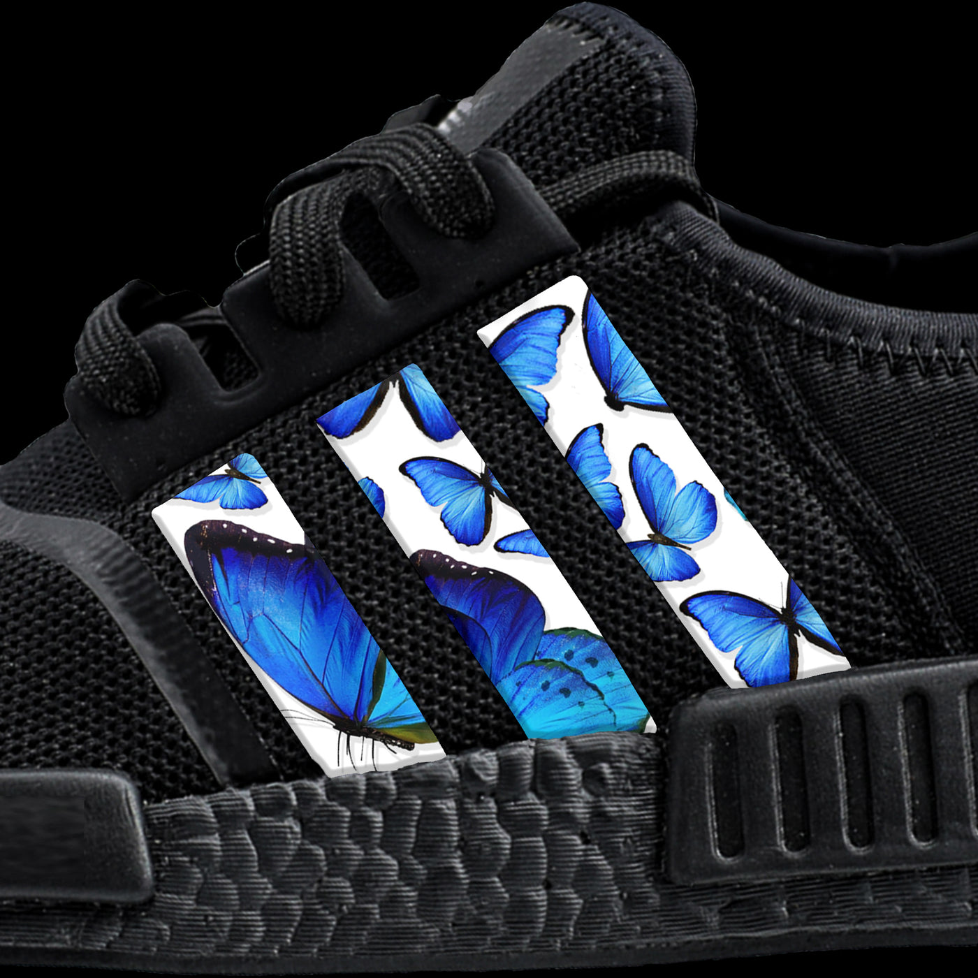 Blue Butterfly Stripes for NMD