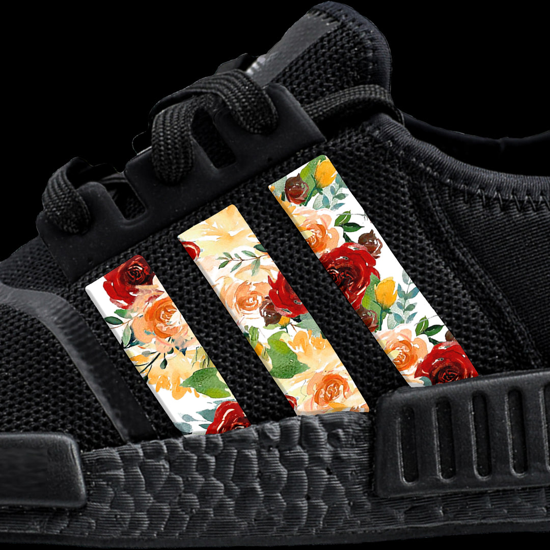 adidas gazelle silver green womens Tuscan Floral Stripes for NMD – GLACÉ Inc