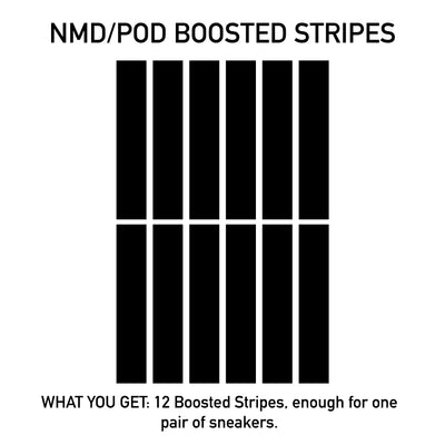 White Carbon Fiber Stripes for NMD
